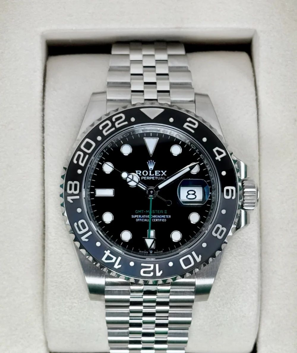 NEW 2025 Rolex GMT-Master II "Bruce Wayne" 40mm 126710GRNR Jubilee (STICKERED)