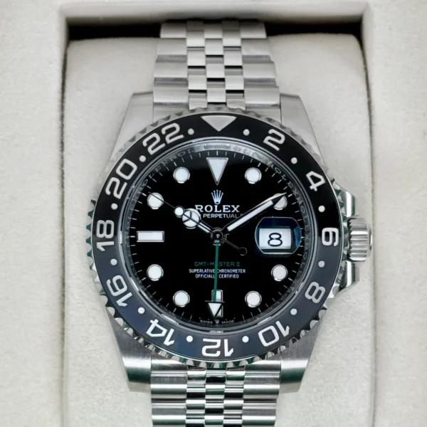 NEW 2025 Rolex GMT-Master II "Bruce Wayne" 40mm 126710GRNR Jubilee (STICKERED)