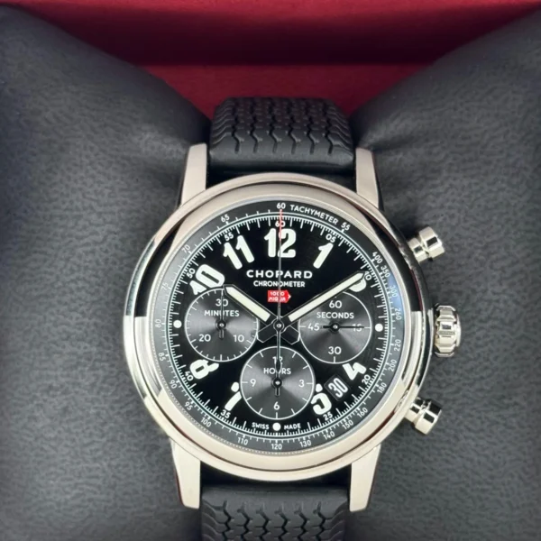 2023 Chopard Mille Miglia Chronograph 42mm 168589-3002 Black Dial