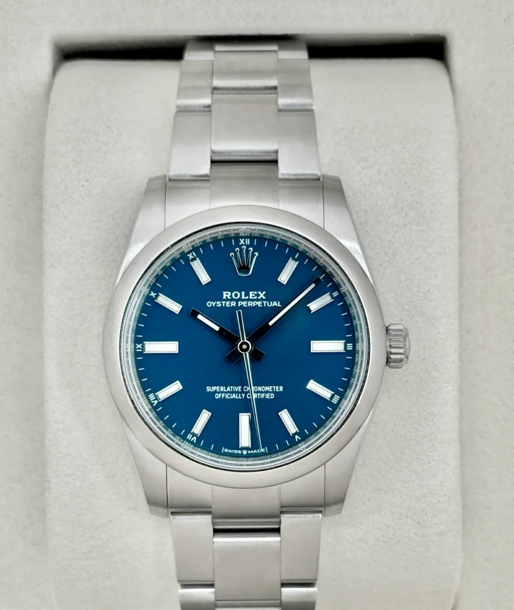 NEW 2026 Rolex Oyster Perpetual 31mm 277200 Med Blue Dial