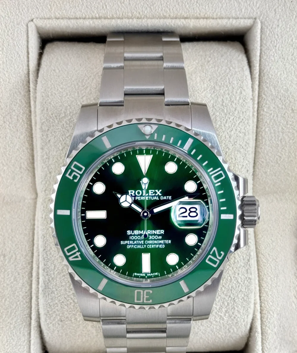 2020 Rolex Submariner “Hulk” 40mm 116610LV Green Dial