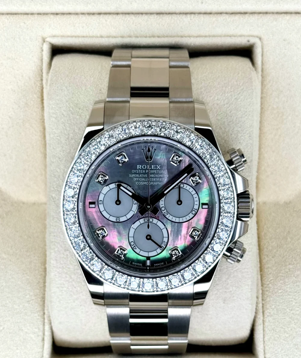 NEW 2025 Rolex Daytona 40mm 126579RBR Mother of Pearl Diamond Dial