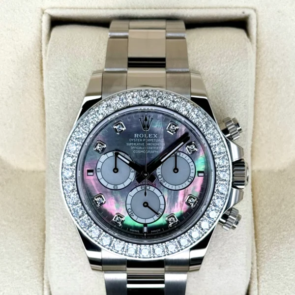 NEW 2025 Rolex Daytona 40mm 126579RBR Mother of Pearl Diamond Dial