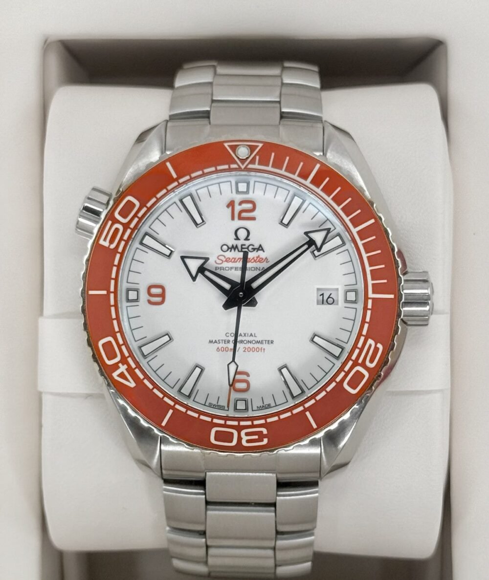 2023 Omega Seamaster Planet Ocean 43.5mm 215.30.44.21.04.001 White Dial