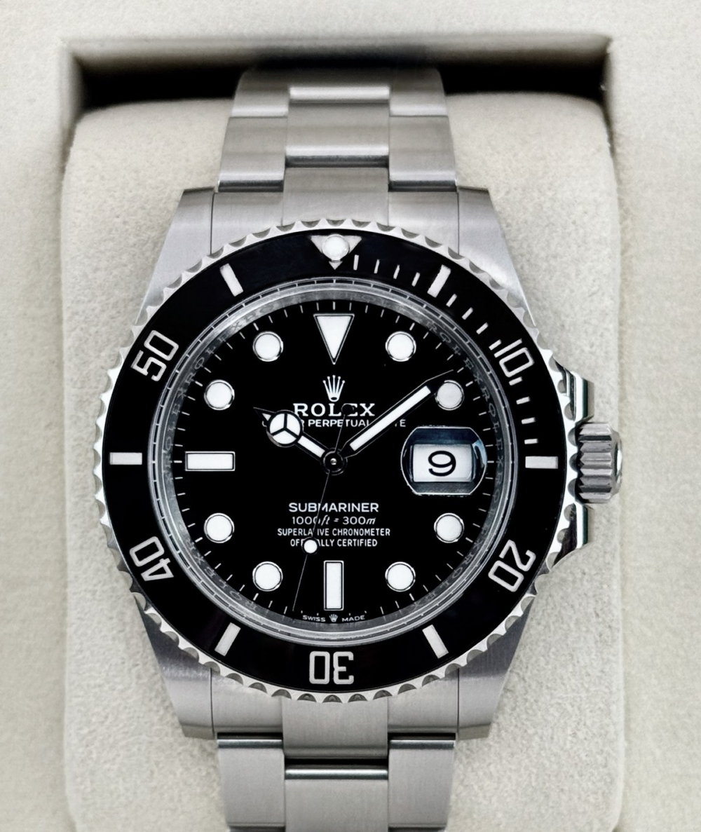 2025 Rolex Submariner 41mm 126610LN Stainless Steel Black Dial