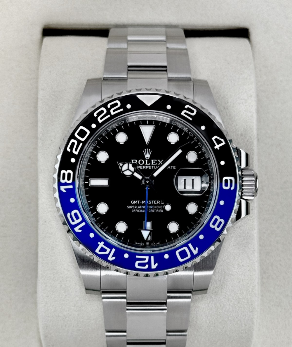 NEW 2026 Rolex GMT-Master II Batman 40mm 126710BLNR Oyster