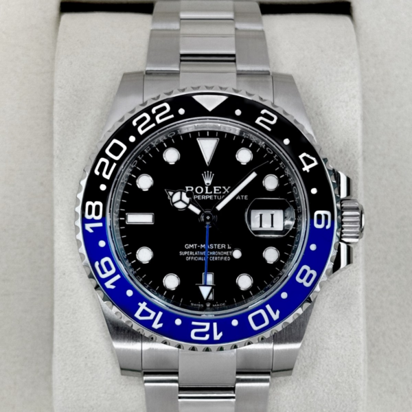 NEW 2026 Rolex GMT-Master II Batman 40mm 126710BLNR Oyster