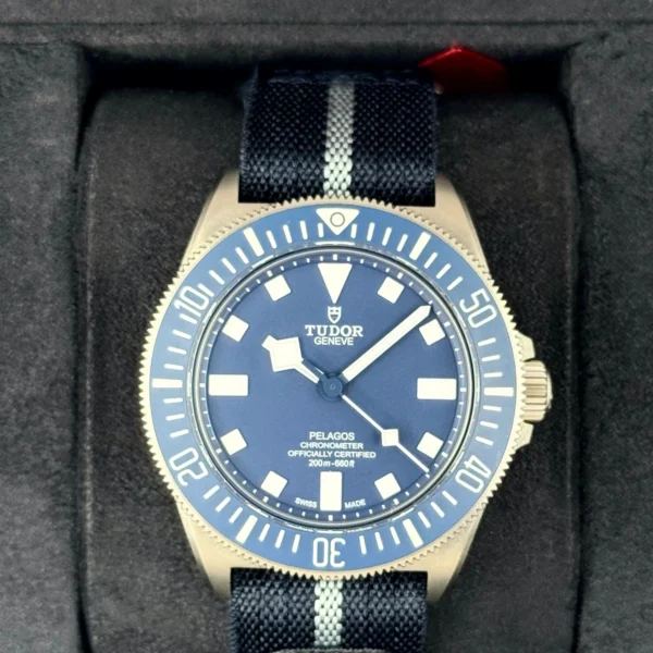2022 Tudor Pelagos 42mm 25707B/22 Titanium Blue Dial