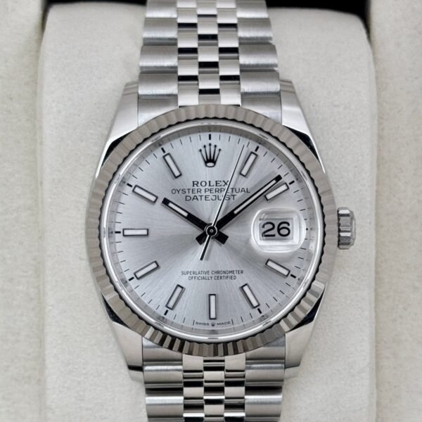 NEW 2026 Rolex Datejust 36mm 126234 Stainless Steel Jubilee Silver Dial