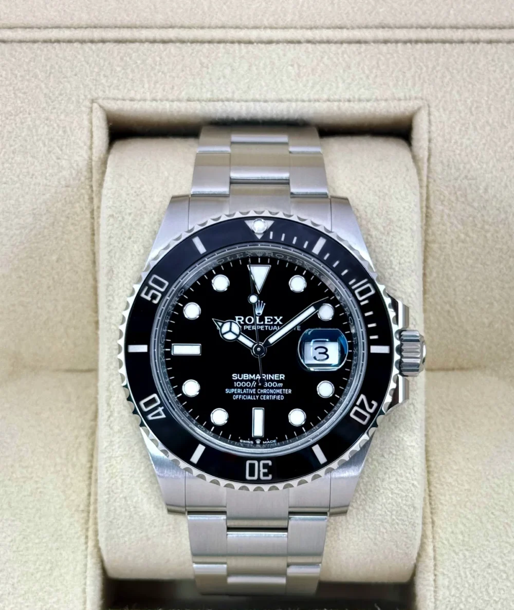 2025 Rolex Submariner 41mm 126610LN Stainless Steel Black Dial