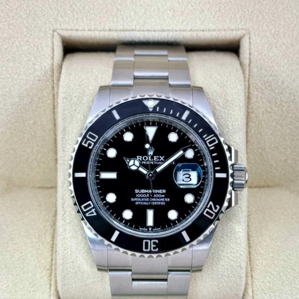 2025 Rolex Submariner 41mm 126610LN Stainless Steel Black Dial