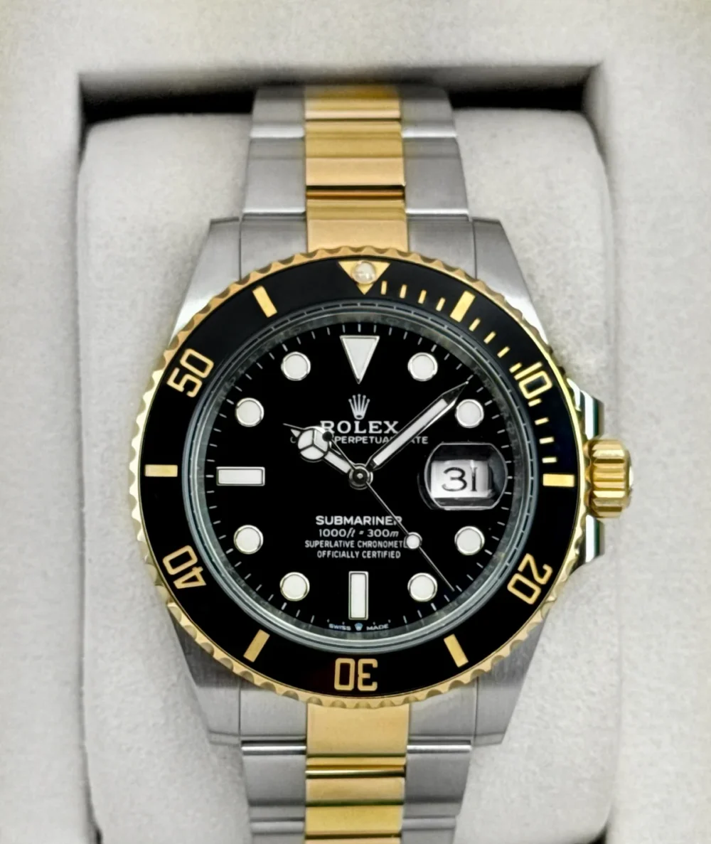 2025 Rolex Submariner 41mm 126613LN Two-Tone Black Dial