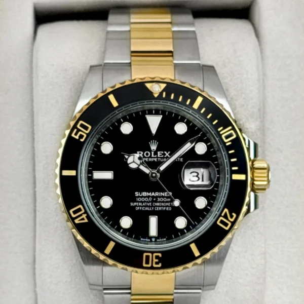 2025 Rolex Submariner 41mm 126613LN Two-Tone Black Dial