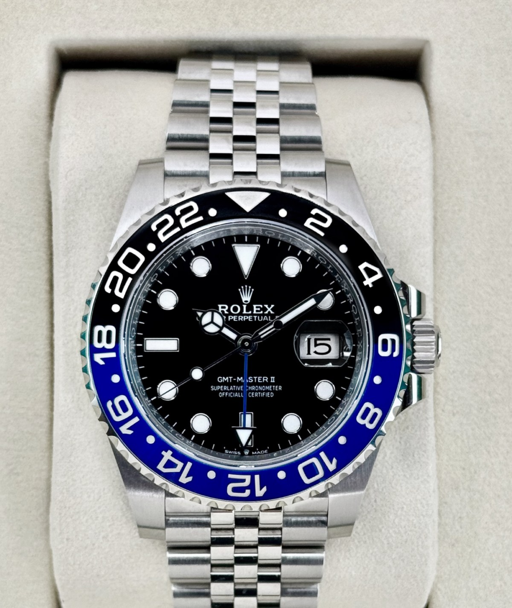 NEW 2025 Rolex GMT-Master II "Batgirl" 40mm 126710BLNR Jubilee