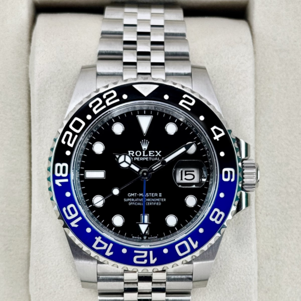 NEW 2025 Rolex GMT-Master II "Batgirl" 40mm 126710BLNR Jubilee