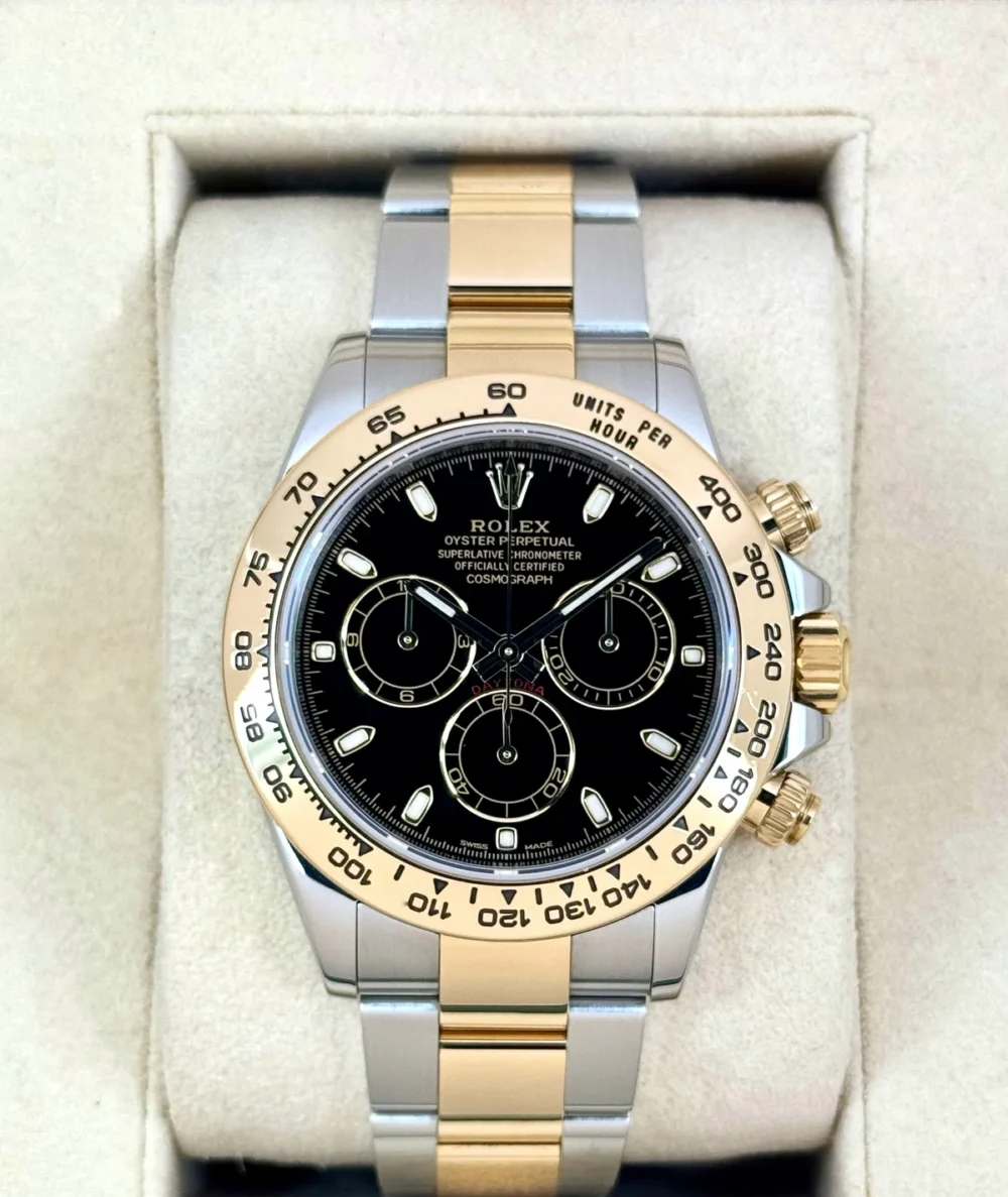 2017 Rolex Daytona 40mm 116503 Two-Tone Black Dial