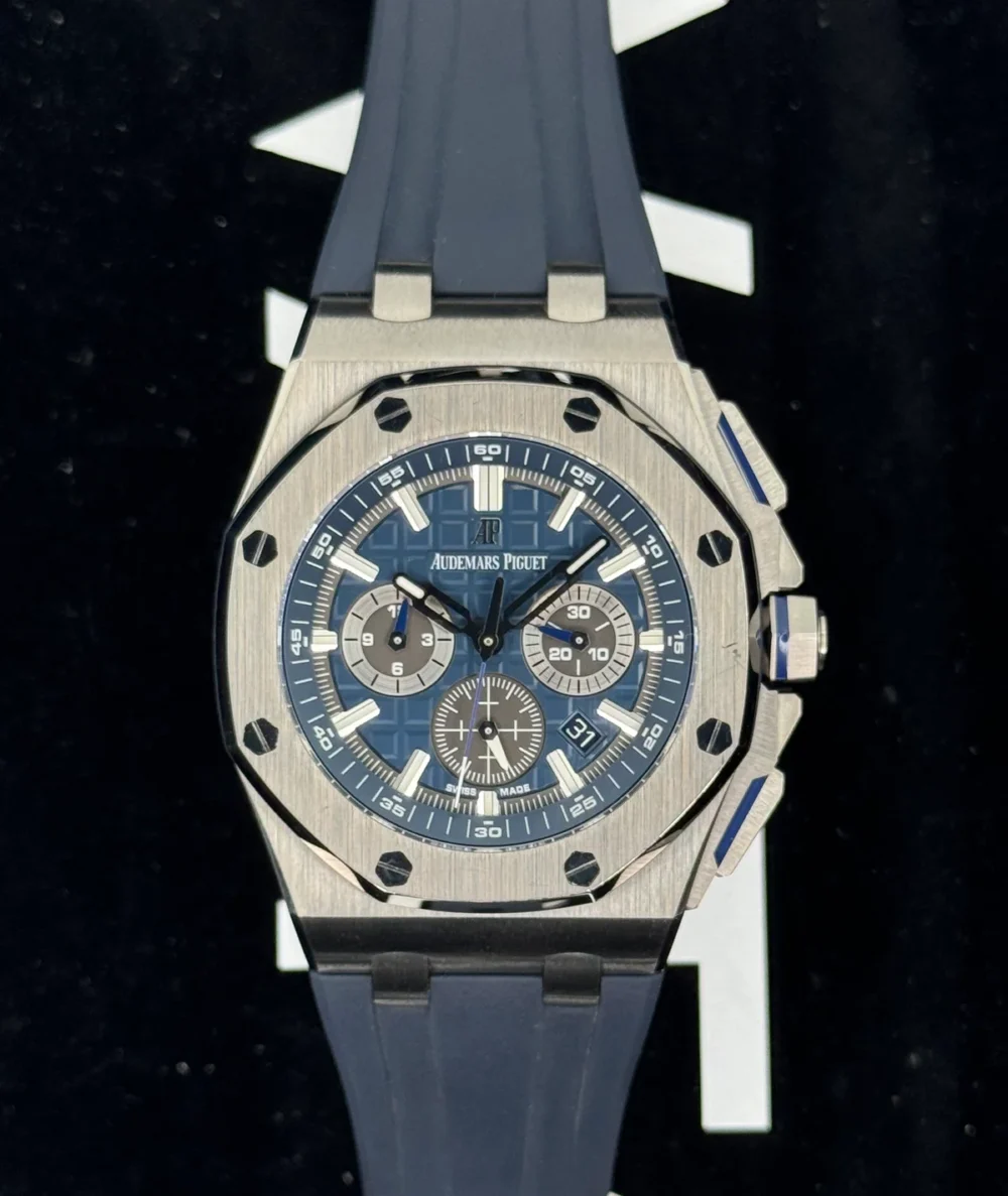 Audemars Piguet Royal Oak Offshore 42mm 26480TI Titanium Blue Dial