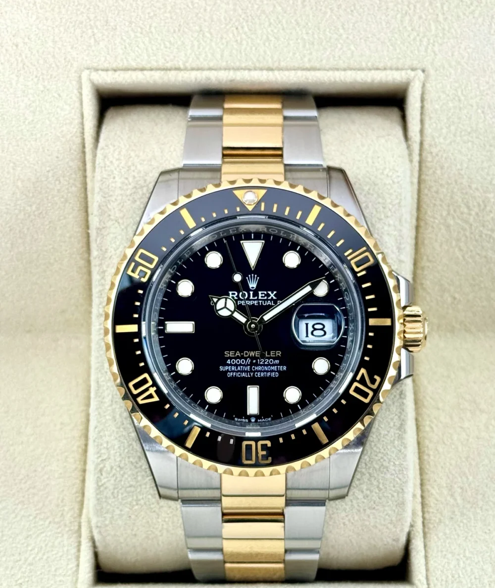 2023 Rolex Sea-Dweller 43mm 126603 Two-Tone Black Dial
