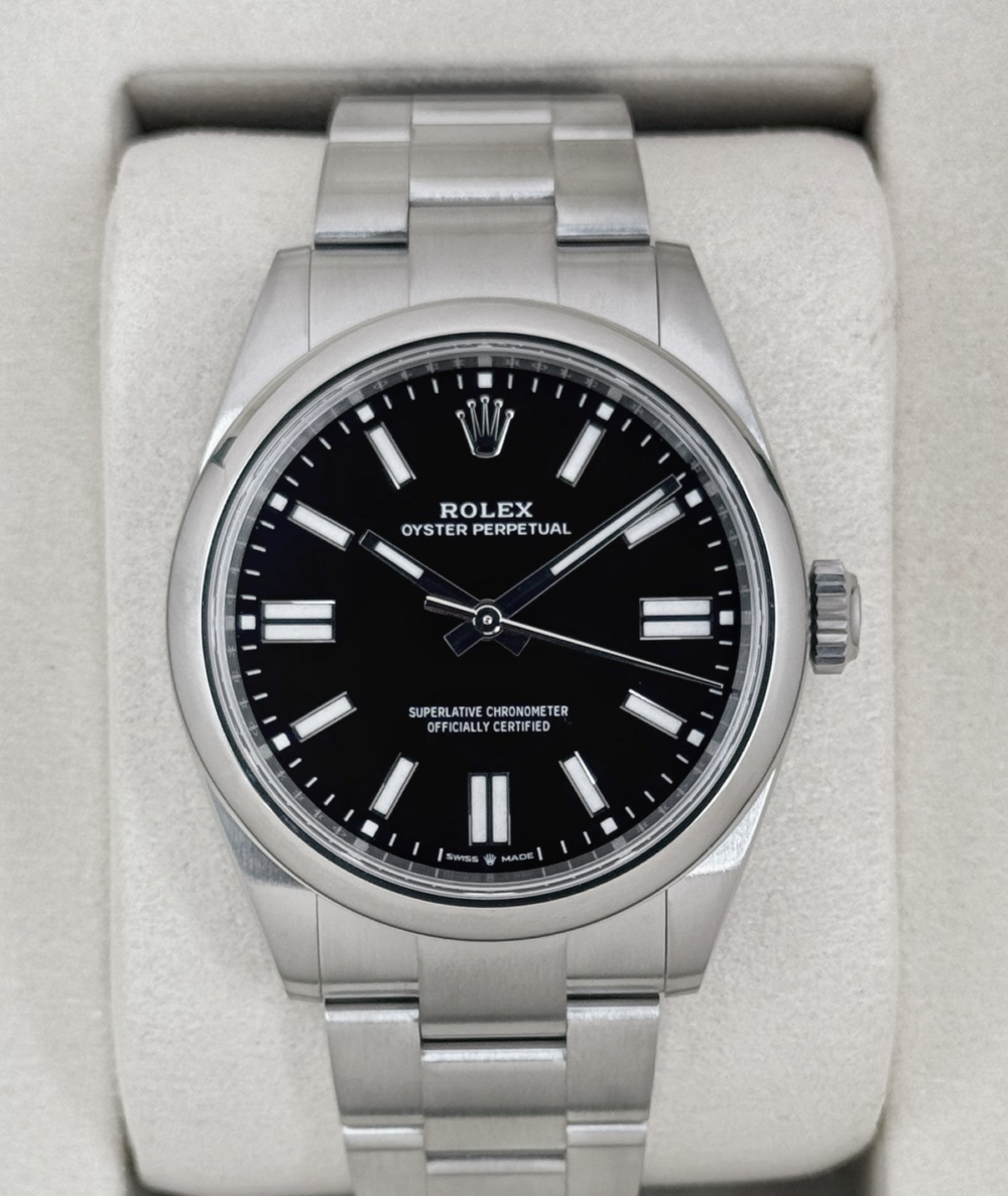 NEW 2026 Rolex Oyster Perpetual 41mm 134300 Black Dial