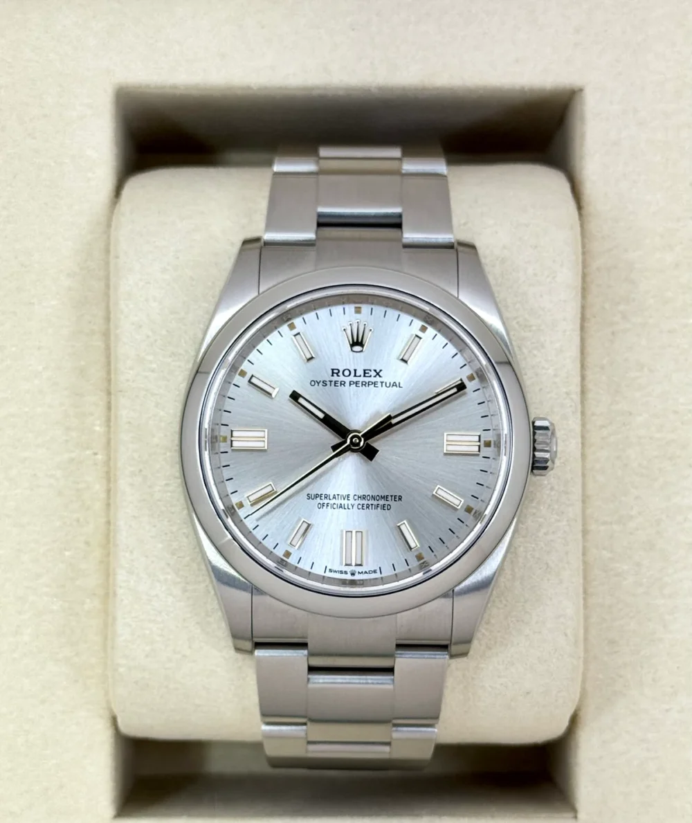 NEW 2025 Rolex Oyster Perpetual 36mm 126000 Silver Dial