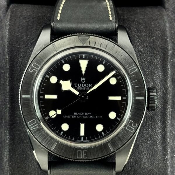 2021 Tudor Black Bay 41mm 79210CNU Ceramic Black Domed Dial