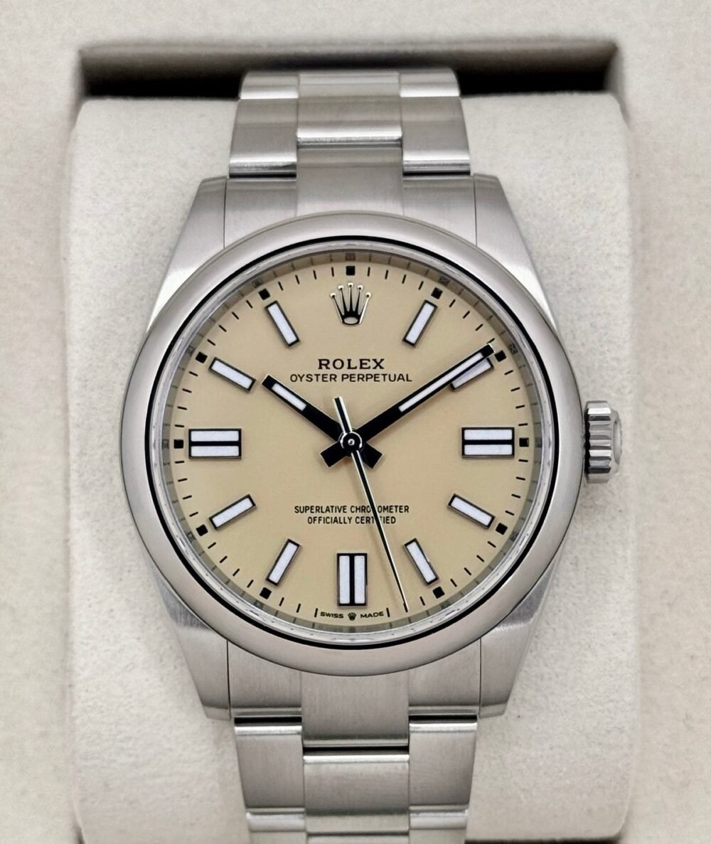 NEW 2026 Rolex Oyster Perpetual 41mm 134300 Beige Dial