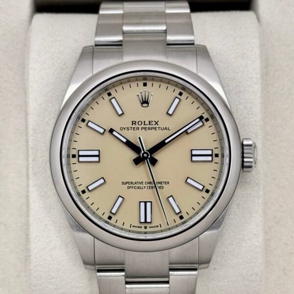 NEW 2026 Rolex Oyster Perpetual 41mm 134300 Beige Dial