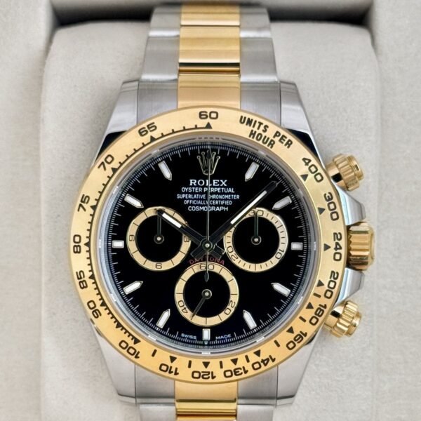 2025 Rolex Daytona 40mm 126503 Two-Tone Black Dial