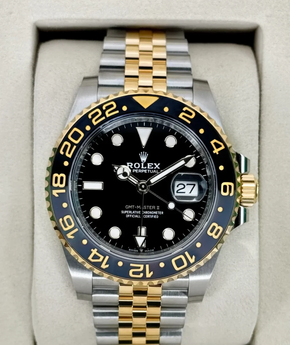 NEW 2025 Rolex GMT-Master II 40mm 126713GRNR Two-Tone Jubilee