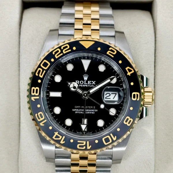 NEW 2025 Rolex GMT-Master II 40mm 126713GRNR Two-Tone Jubilee