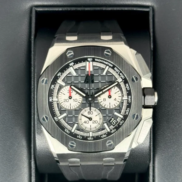 2021 Audemars Piguet Royal Oak Chronograph 43mm 26420SO Black Dial