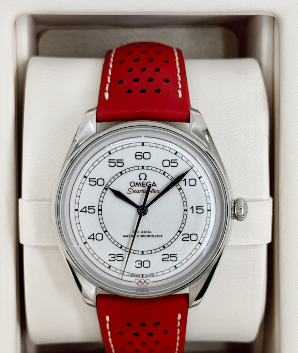 2026 Omega Seamaster Olympic Timekeeper 39.5mm 522.32.40.20.04.004 White Dial