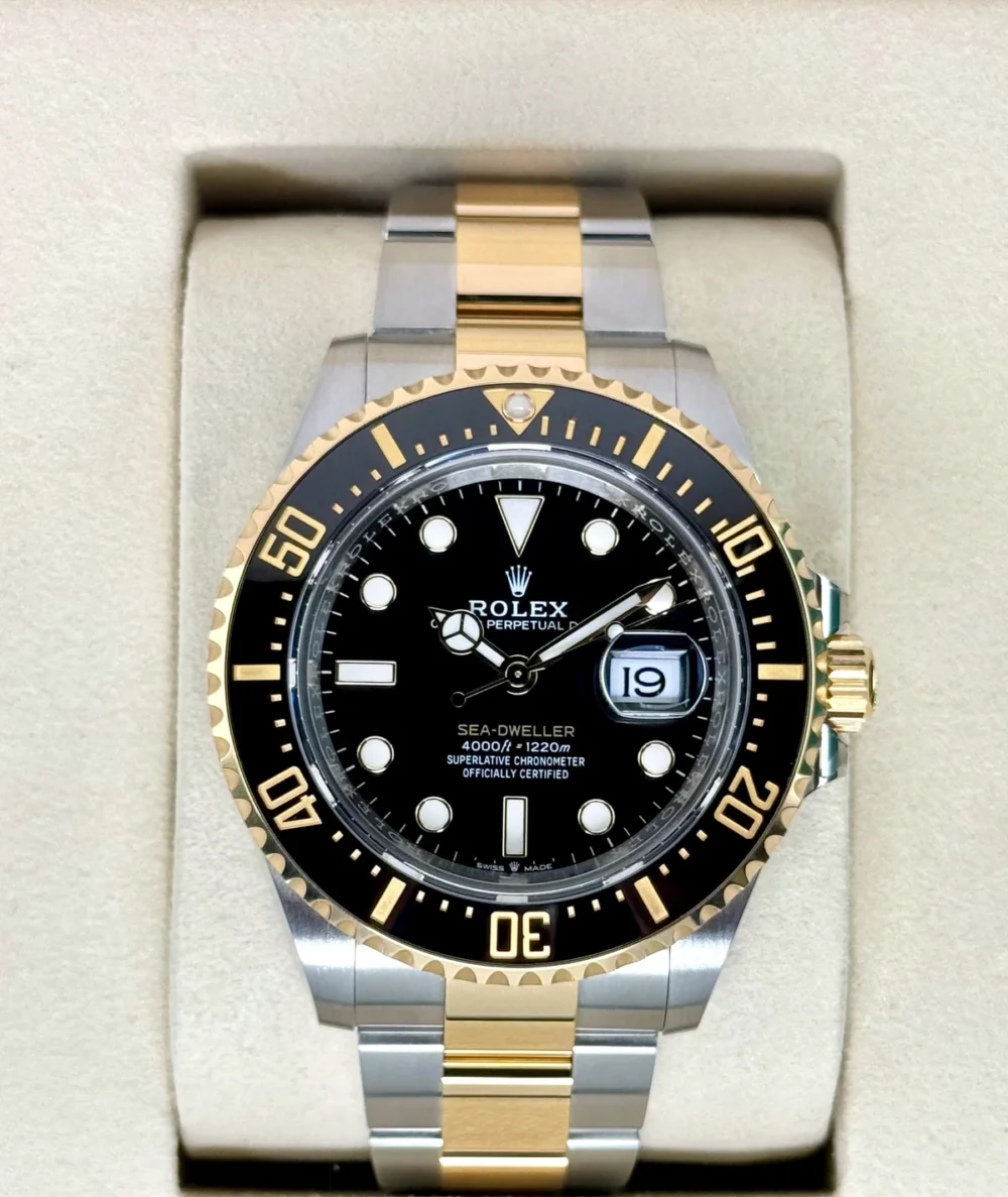 NEW 2025 Rolex Sea-Dweller 43mm 126603 Two-Tone Black Dial