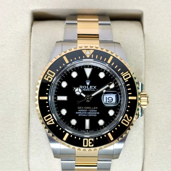 NEW 2025 Rolex Sea-Dweller 43mm 126603 Two-Tone Black Dial