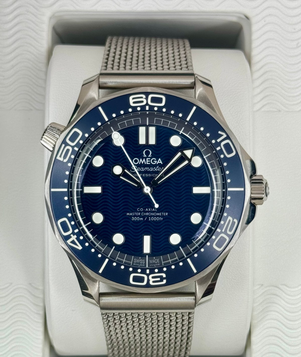 2024 Omega Seamaster Diver 300M 42mm 210.30.42.20.03.002 Blue Dial