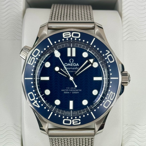 2024 Omega Seamaster Diver 300M 42mm 210.30.42.20.03.002 Blue Dial