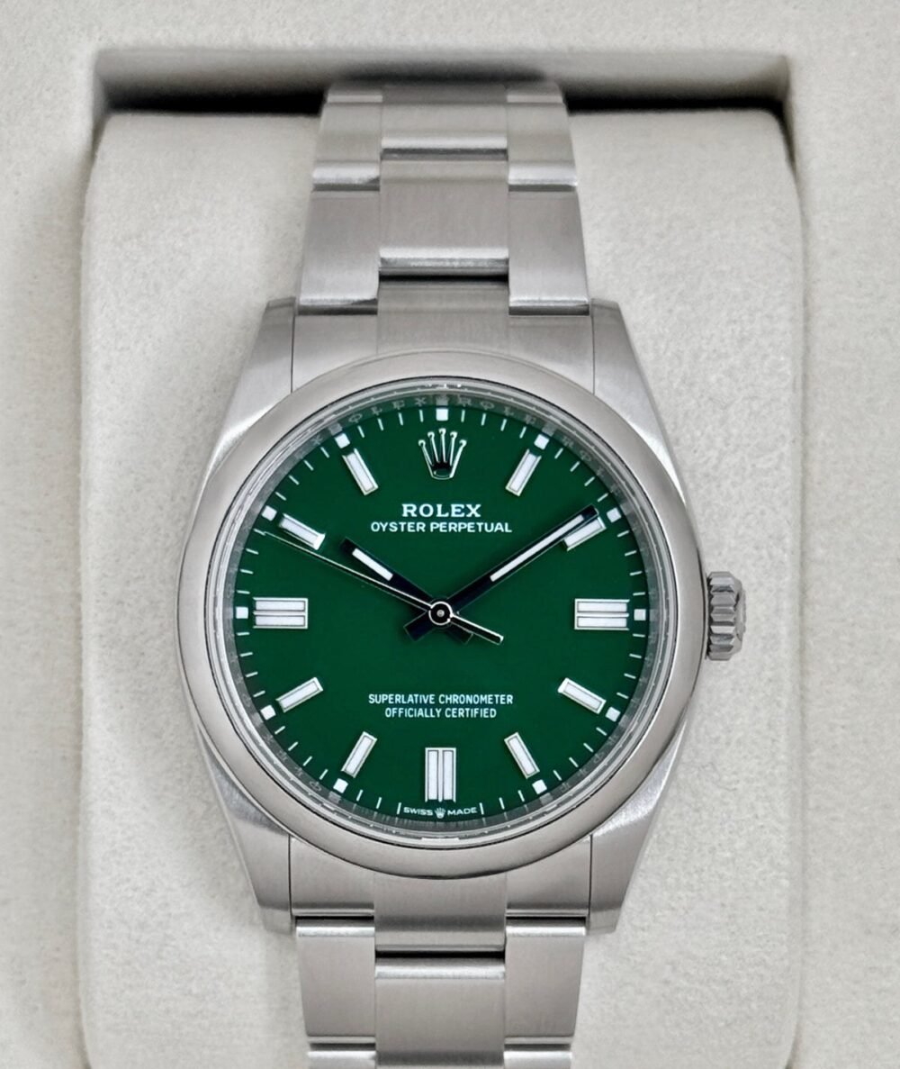 NEW 2026 Rolex Oyster Perpetual 36mm 126000 Green Dial