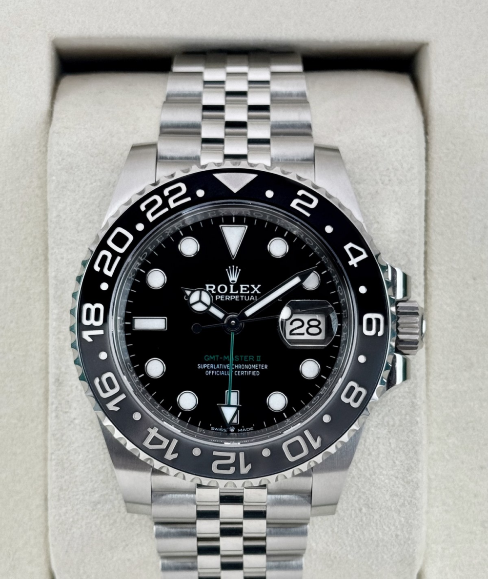 NEW 2025 Rolex GMT-Master II "Bruce Wayne" 40mm 126710GRNR Jubilee