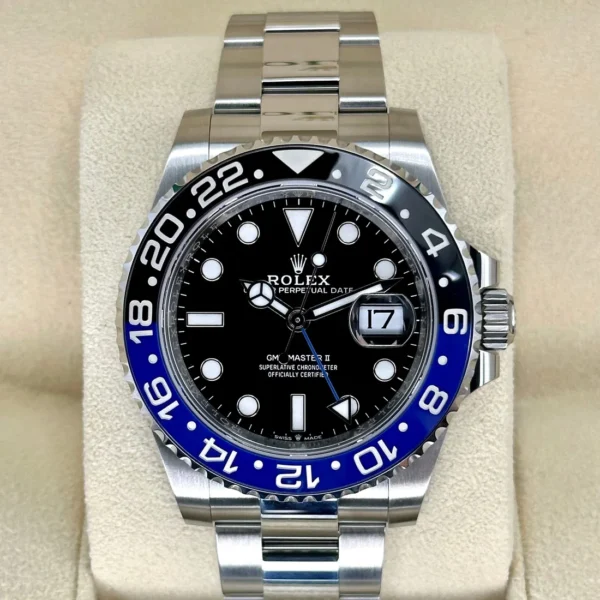 NEW 2024 Rolex GMT-Master II "Batman" 40mm 126710BLNR Oyster