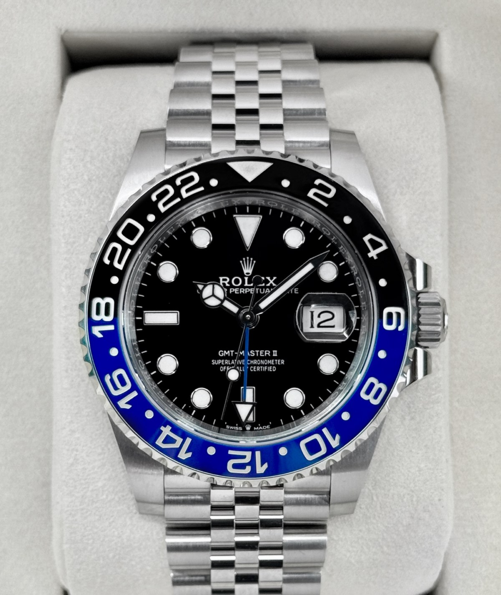 NEW 2025 Rolex GMT-Master II "Batgirl" 40mm 126710BLNR Jubilee