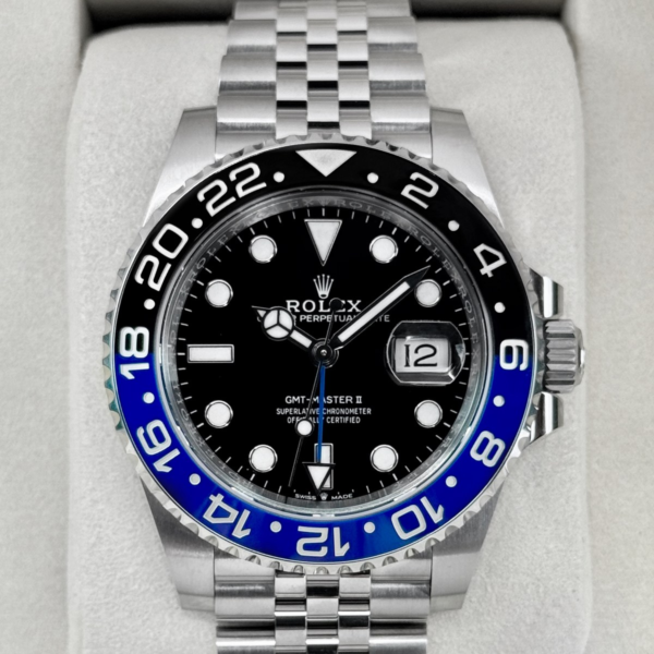 NEW 2025 Rolex GMT-Master II "Batgirl" 40mm 126710BLNR Jubilee