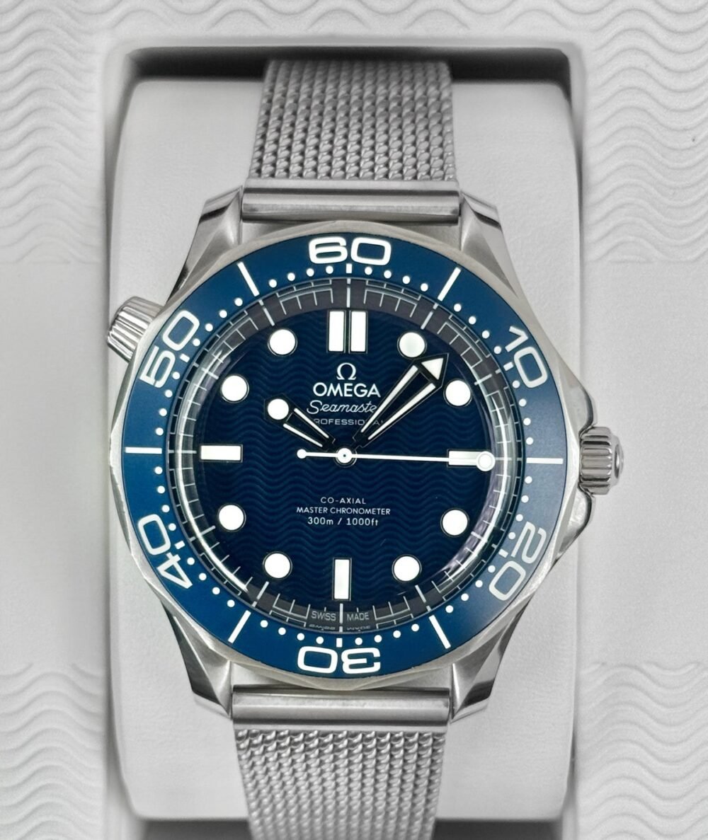2023 Omega Seamaster Diver 300M 42mm 210.30.42.20.03.002 Blue Dial