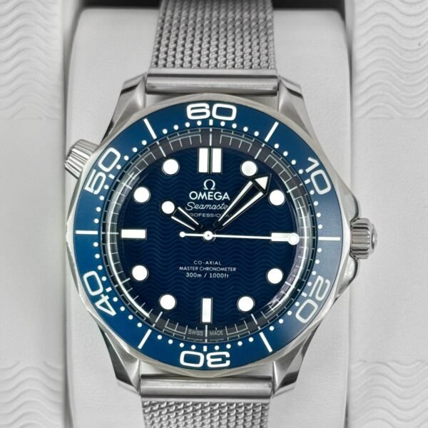 2023 Omega Seamaster Diver 300M 42mm 210.30.42.20.03.002 Blue Dial