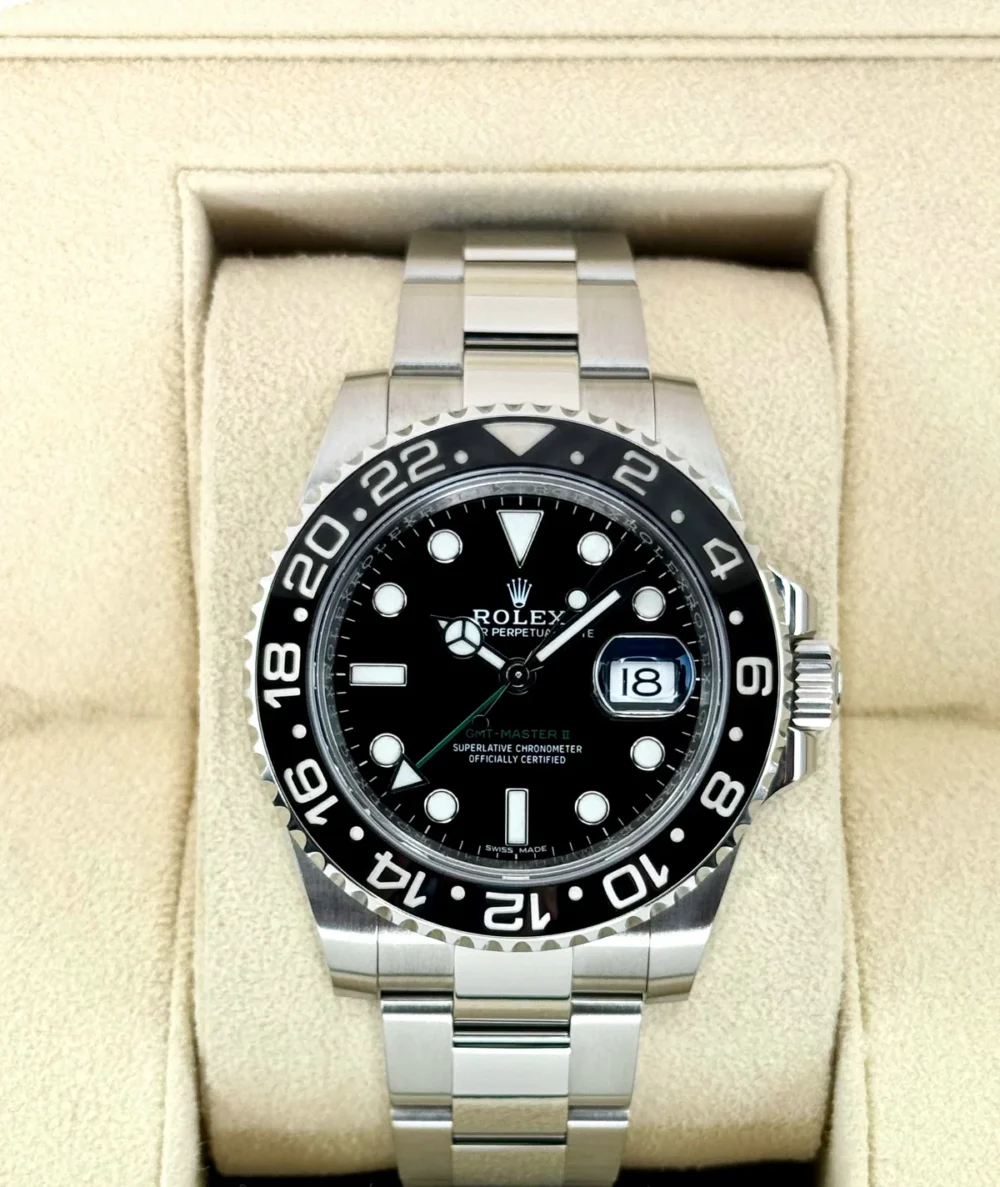 2020 Rolex GMT-Master II 40mm 116710LN Black Dial