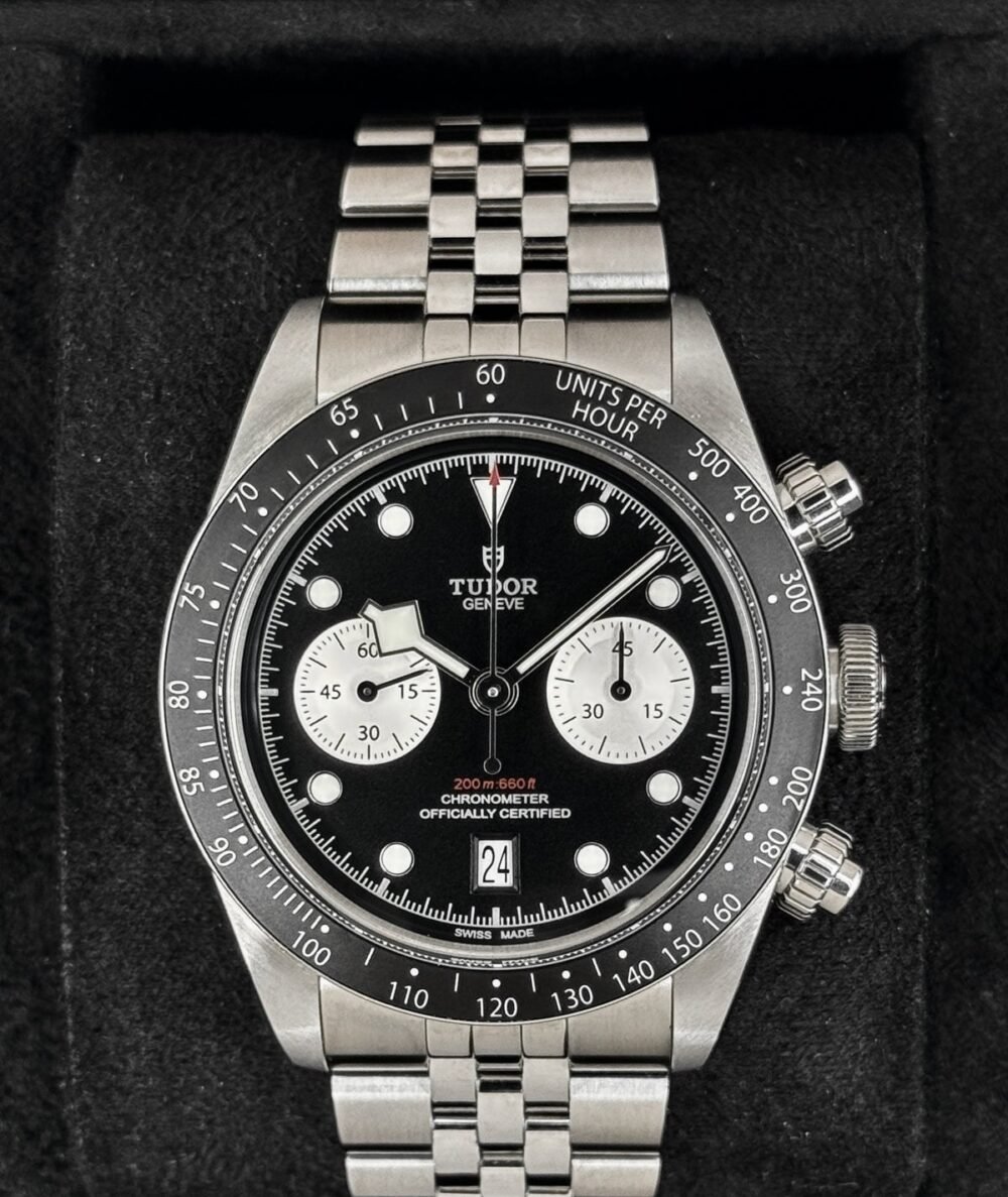 2025 Tudor Black Bay Chrono "Reverse Panda" 41mm 79360N Stainless Steel Black Dial