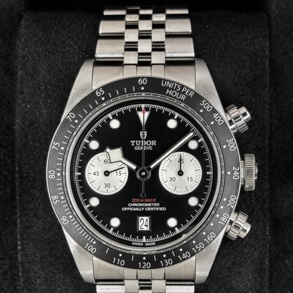 2025 Tudor Black Bay Chrono "Reverse Panda" 41mm 79360N Stainless Steel Black Dial
