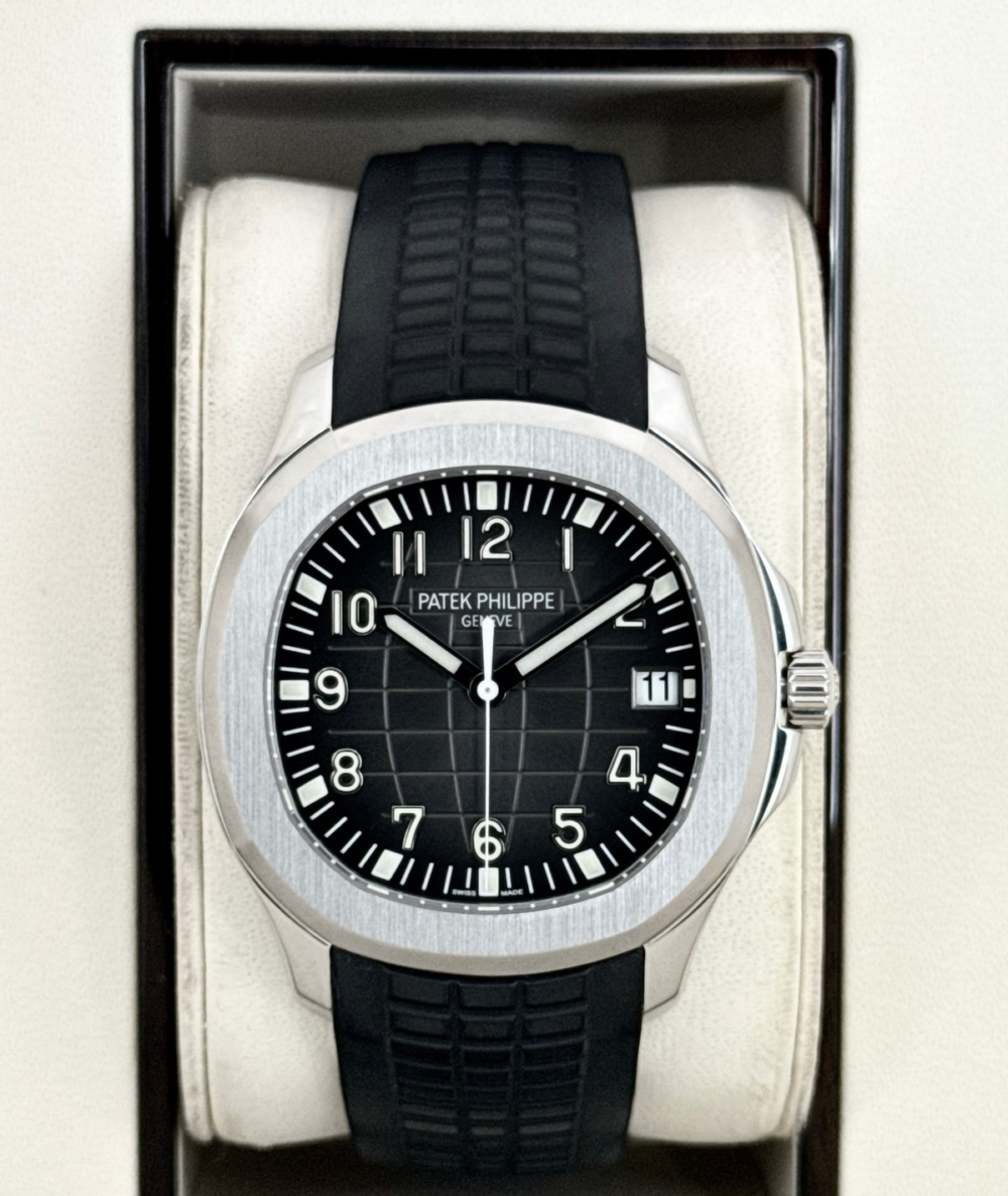 2017 Patek Philippe Aquanaut 40.8mm 5167A-001 Stainless Steel Gray Dial
