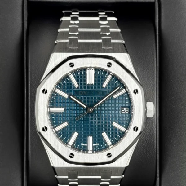 2023 Audemars Piguet  Royal Oak  41mm 15510ST Stainless Steel Blue Dial