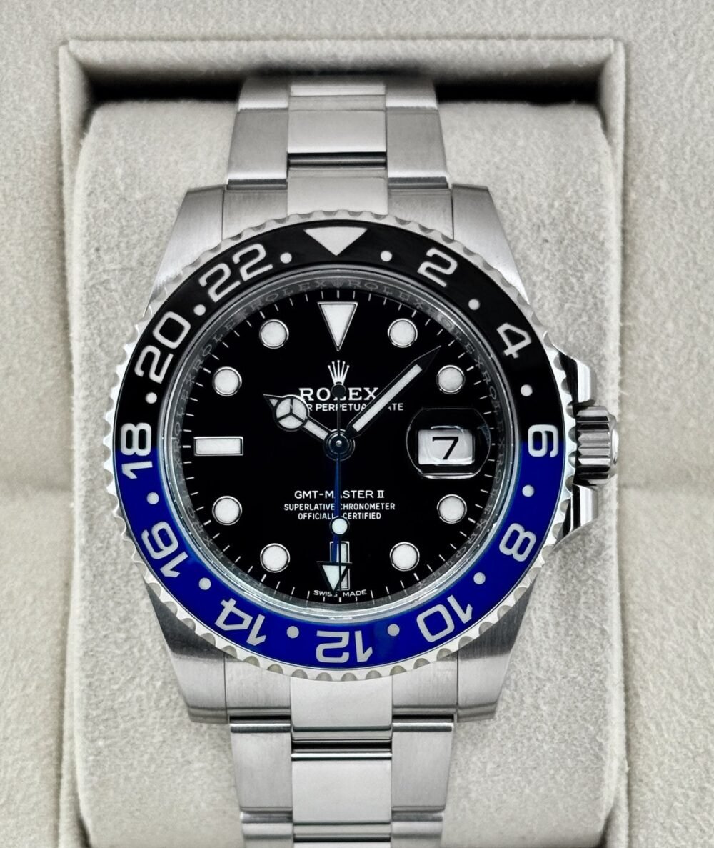2020 Rolex GMT-Master II "Batman" 40mm 116710BLNR Oyster (NFC CARD)