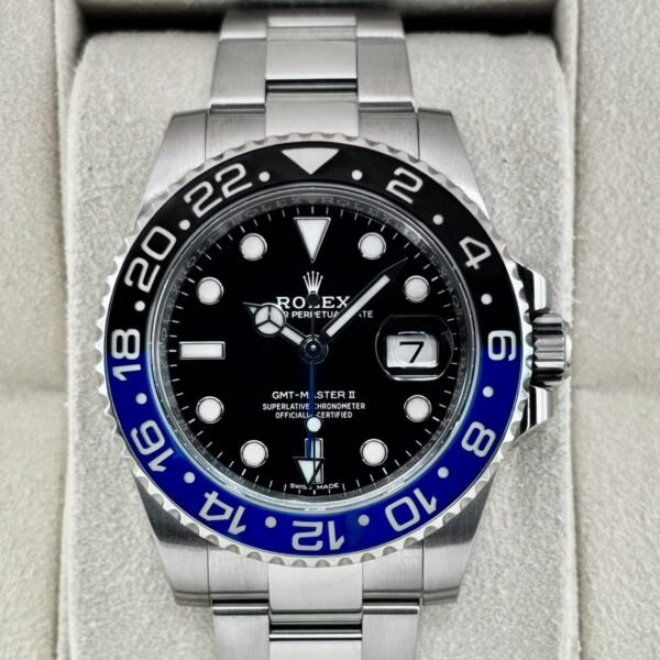2020 Rolex GMT-Master II "Batman" 40mm 116710BLNR Oyster (NFC CARD)